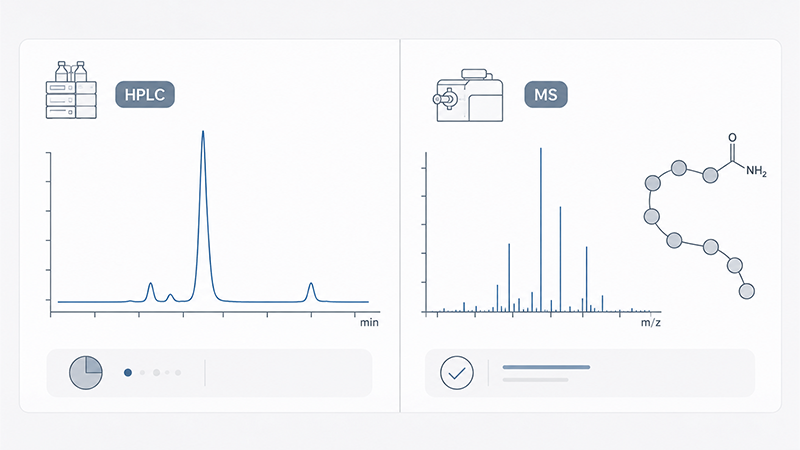 MS Analysis Peptide Identity Verification