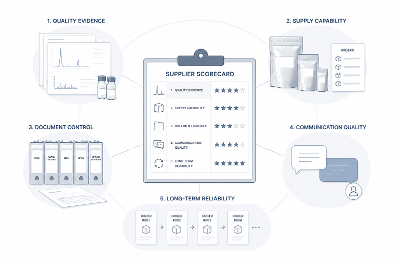Five Criteria to Evaluate Peptide Suppliers