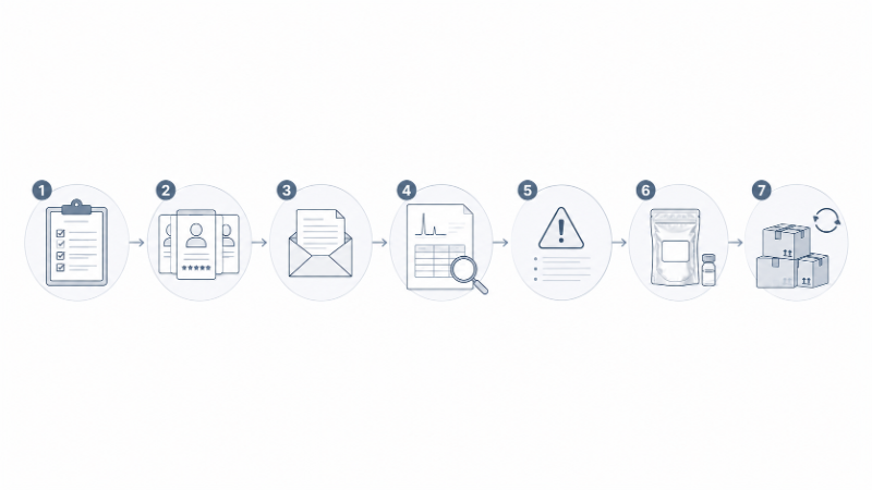 Seven Steps of Supplier Selection