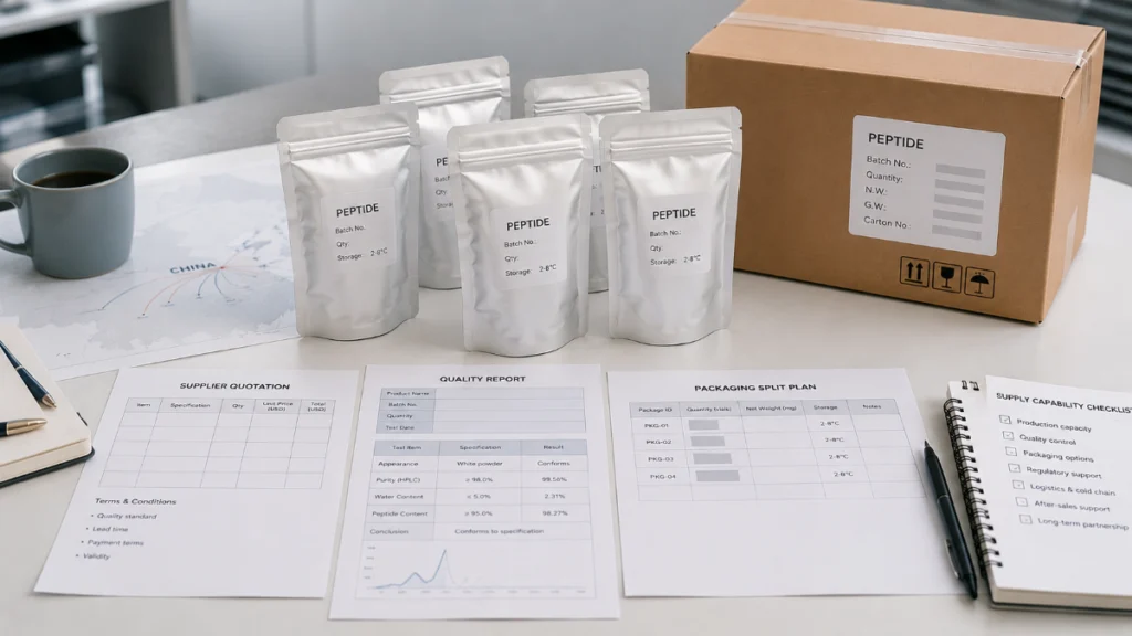 How to Find the Best Peptide Wholesale Supplier in China
