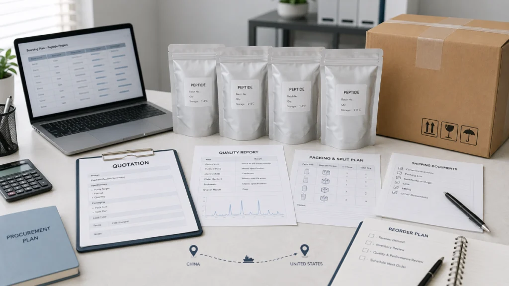 Peptide Wholesale China to the USA
